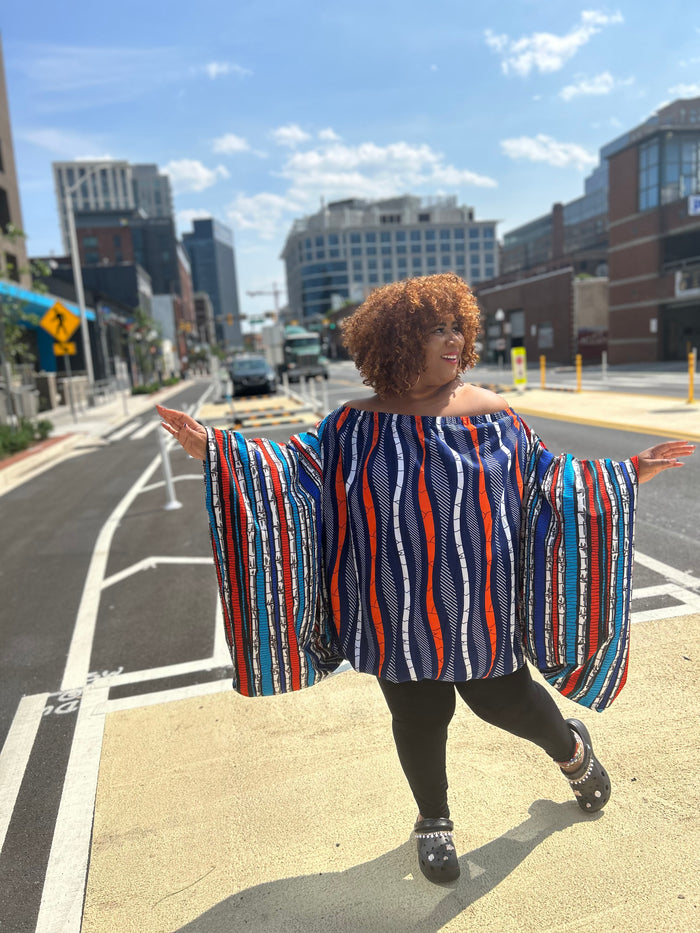 Tulip Dress-Blouse Combo in Cabo Print