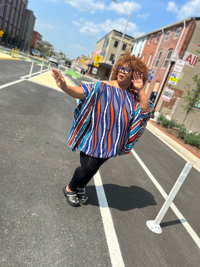 Tulip Dress-Blouse Combo in Cabo Print