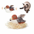 Interactive Cat Toy with Lifelike Bird Sounds and Movements – Rechargeable and Durable Design for Indoor Cats 0