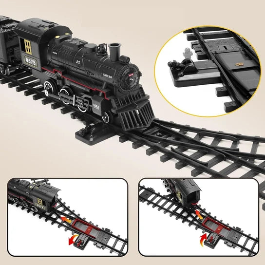 Interactive Electric Locomotive with Sound and Lights – Toy Train for Children Ages 3+