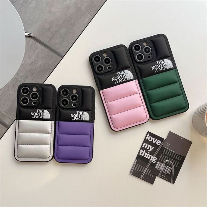 iPhone Case with Shockproof Protection and Non-Slip Grip – Soft Touch Puffer Design for iPhone 14, 13, 11 7