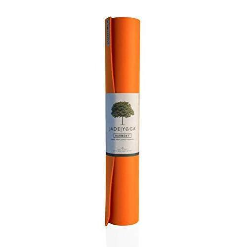 Jade Harmony 3/16" x 24" x 68" Tibetan Orange Yoga Mat