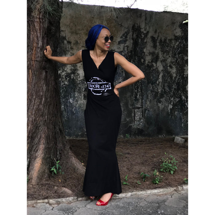 J'ADORE +234 SLEEVELESS MAXI DRESS