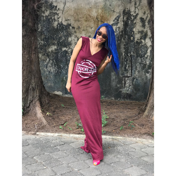 J'ADORE +234 SLEEVELESS MAXI DRESS