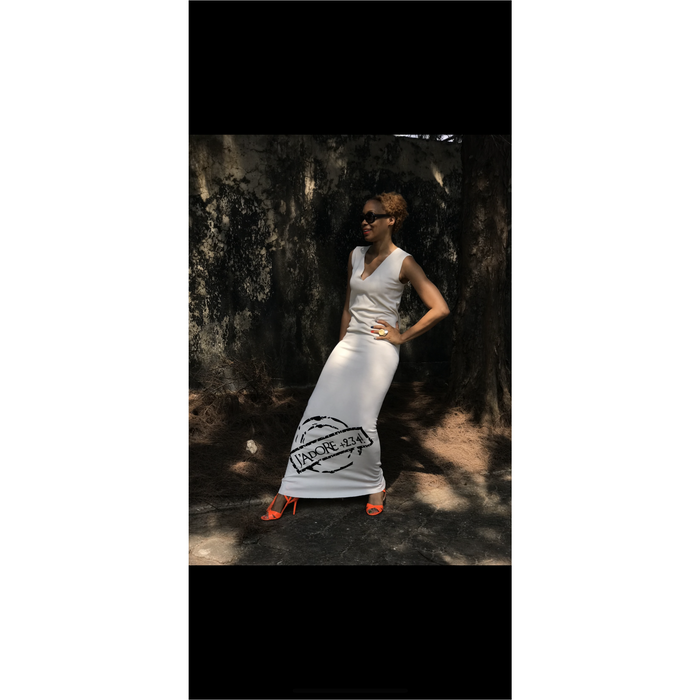 J’Adore +234 Stamp Dress with Print at Base