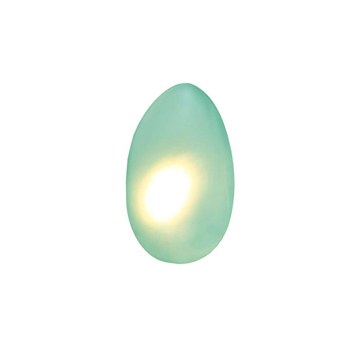Ø 22 × H 35 cm (8.6 × 13.7 in) / Green / Warm light