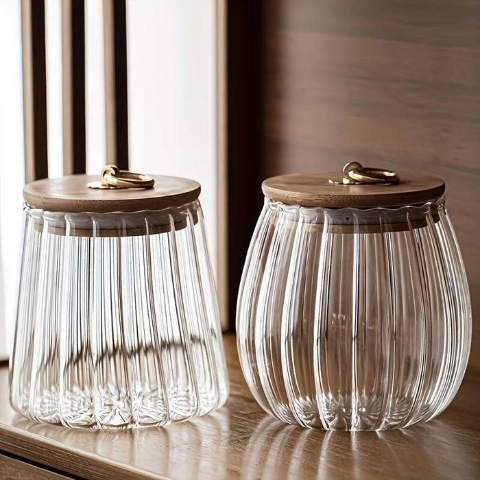 PureGlass – Elegancki słoik do przechowywania w kuchni z hermetyczną pokrywką, który nada kuchni stylowego charakteru 1