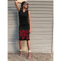 LAGOS LIFE ANKARA LINED HOODED MIDI DRESS
