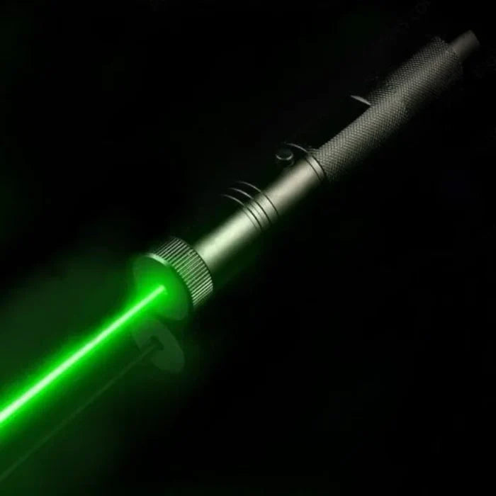 Wskaźnik laserowy z regulowanym zasięgiem, ładowaniem USB i wielokolorowym światłem, idealny 0
