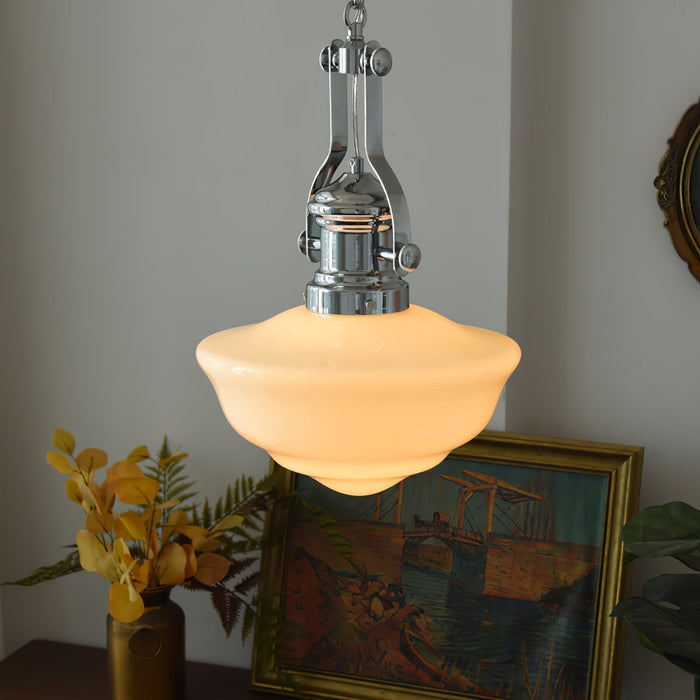 Lampa Wisząca Lavagna do Szkoły – Nowoczesny Design z Ręcznie Robionymi Kloszami 2