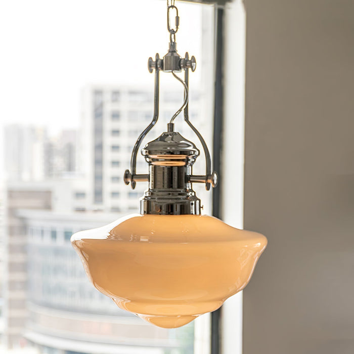Lampa Wisząca Lavagna do Szkoły – Nowoczesny Design z Ręcznie Robionymi Kloszami 3