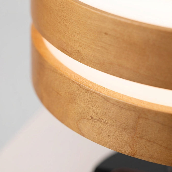 Lampa LED z głośnikiem Bluetooth i bezprzewodowym ładowaniem, elegancka lampa sufitowa z dre 2