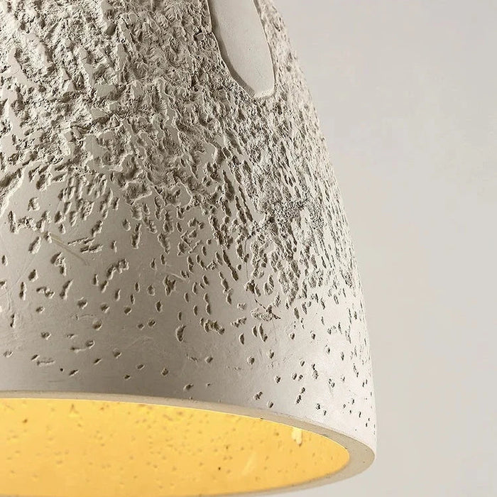 Lampa wisząca LED o średnicy 23 cm z retro strukturalnym wykończeniem, idealna do salonu i jadal 4