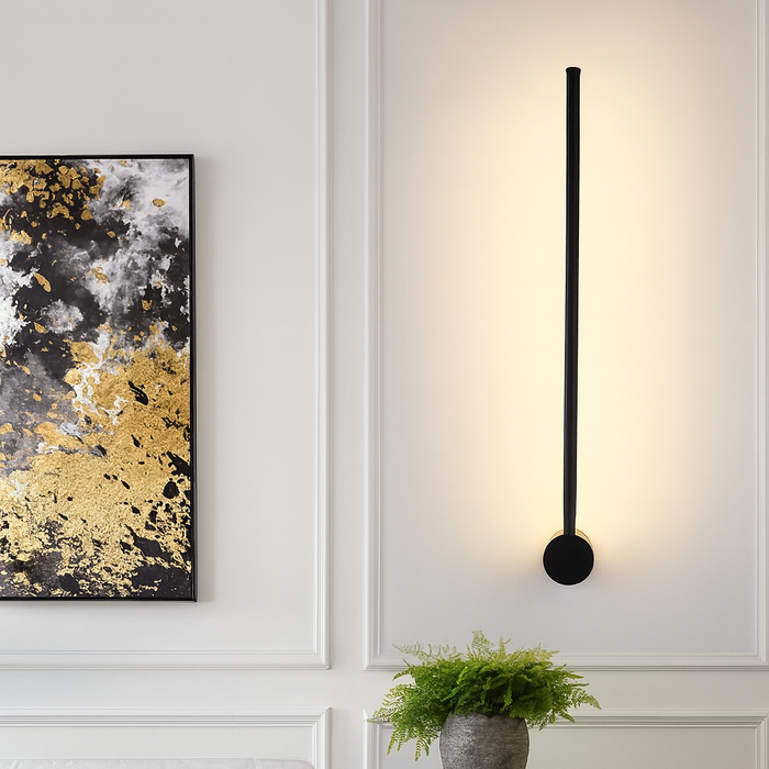 Liniowa lampa ścienna z oświetleniem LED – nowoczesna lampa kinkietowa z żelaza i akrylu, od 60 cm do 120 cm 7