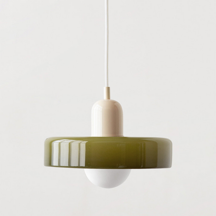 Beige / Green / D 25 x W 18 cm