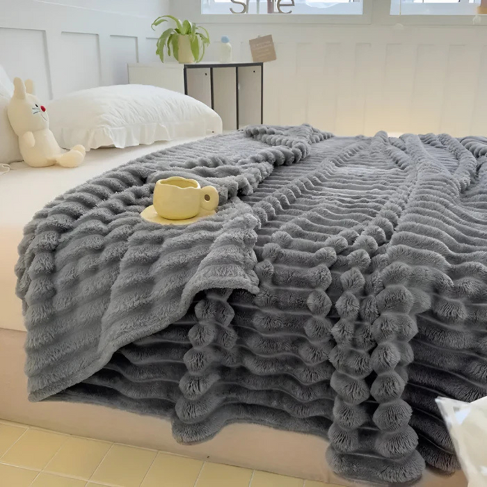 Luksusowy Koc Polarowy Miękki i Ciepły 120x200 cm do Sypialni i Salonu 2