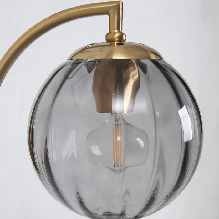Luksusowy Kinkiet Ścienny LED ze Szklanym Kandelabrem – Elegancki Design do Sypialni i Salonu 30x14cm 3