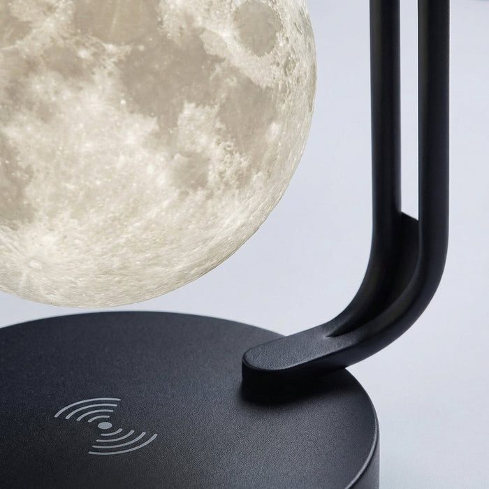 Lampa nocna z lewitacją magnetyczną i ładowaniem bezprzewodowym w nowoczesnym kształcie księży 2