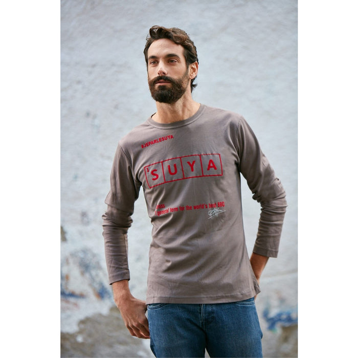 MENS "JE PARLE SUYA" LONG SLEEVED