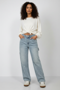 Męskie jeansy z prostymi nogawkami i efektem vintage denim – wygoda na każdą porę roku 0