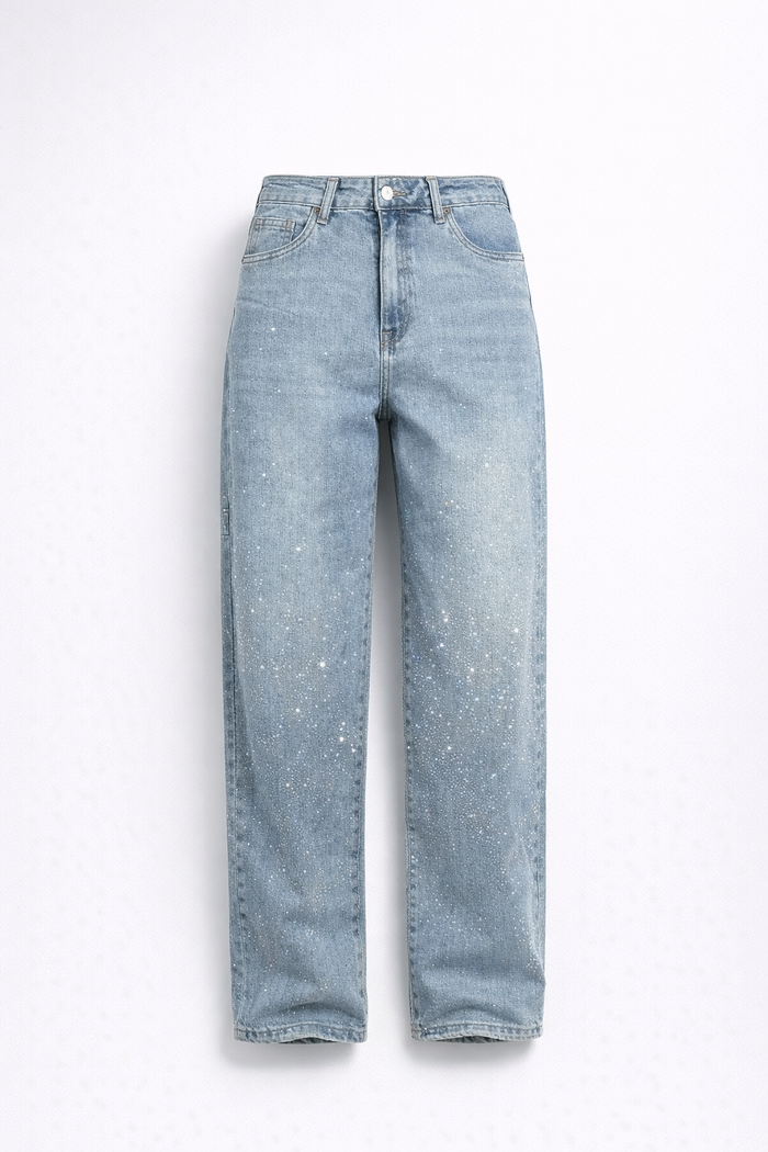 Męskie jeansy z prostymi nogawkami i efektem vintage denim – wygoda na każdą porę roku 1