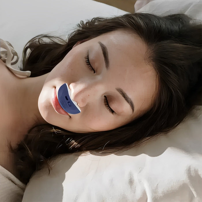 Mikro CPAP do Leczenia Bezdechu Sennego – Przenośne Urządzenie Bez Maski w Jasnozielonym Kolorze 3