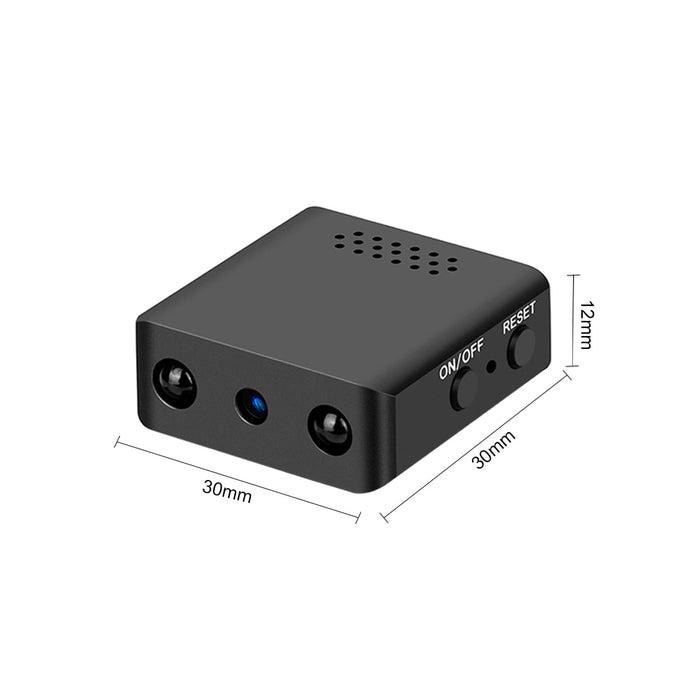 Kamera Wideo Micro HD z funkcją wykrywania ruchu, kompaktowy i odporny design, idealna do całodobowego 1