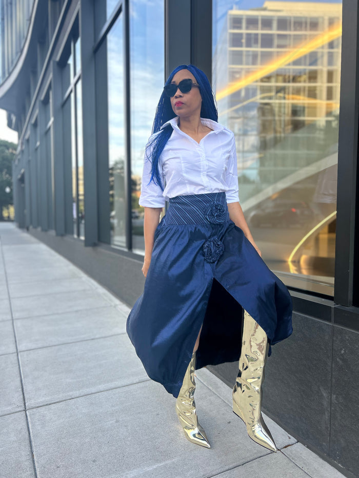 Midnight Blue  LiBBi Tulip 3in1 (Skirt-Dress-Maxi Blouse)