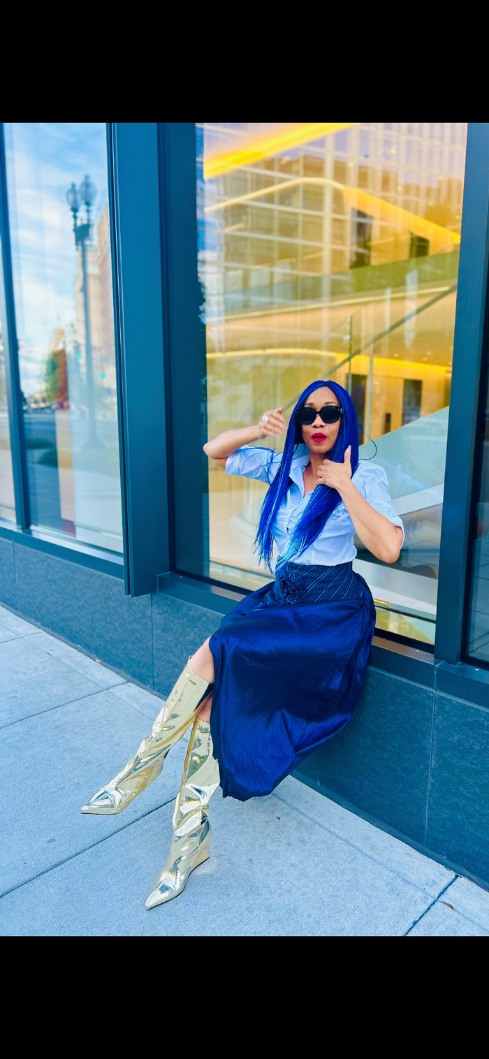 Midnight Blue  LiBBi Tulip 3in1 (Skirt-Dress-Maxi Blouse)
