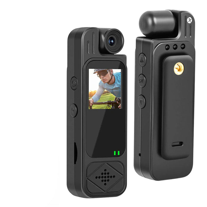 Mini Kamera 1080P HD z 1,3-calowym Ekranem i Noktowizorem na Podczerwień – Przenośny Rejestrator Wideo 1