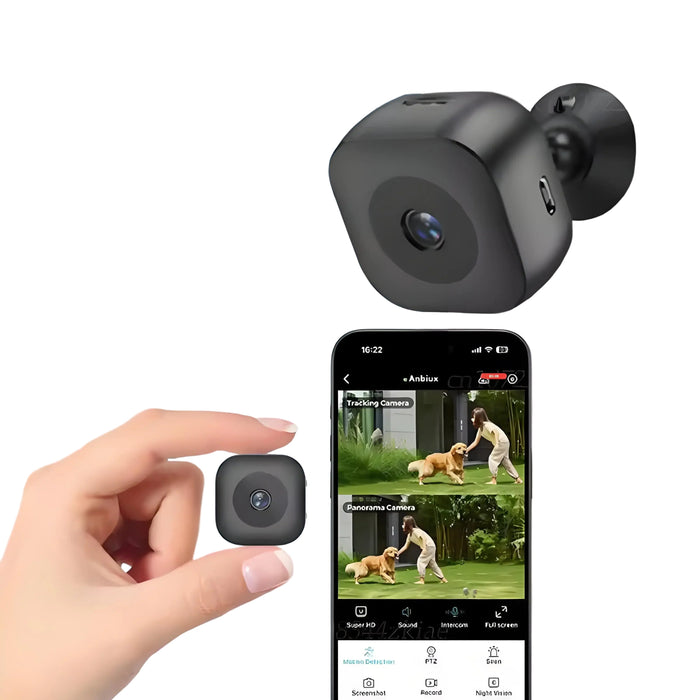 Mini Kamera WiFi z Wykrywaniem Ruchu i Full HD 1080P – Kompaktowa Kamera Bezpieczeństwa 1