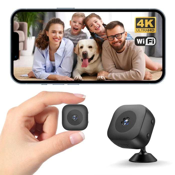 Mini Kamera WiFi z Wykrywaniem Ruchu i Full HD 1080P – Kompaktowa Kamera Bezpieczeństwa 9