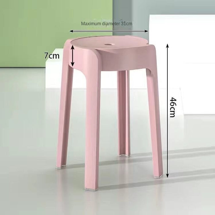 Minimalistyczne Stołki Jadalniane z Możliwością Sztaplowania – Stylowe i Funkcjonalne 7