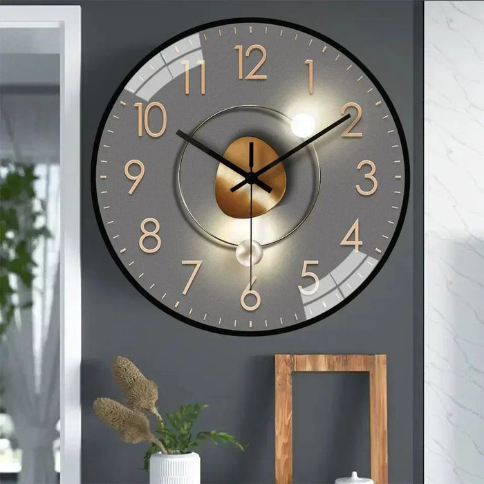Nowoczesny Zegar Ścienny 30 cm z Cichym Mechanizmem – Minimalistyczny Zegar na Ścianę do Salonu i Biura 3