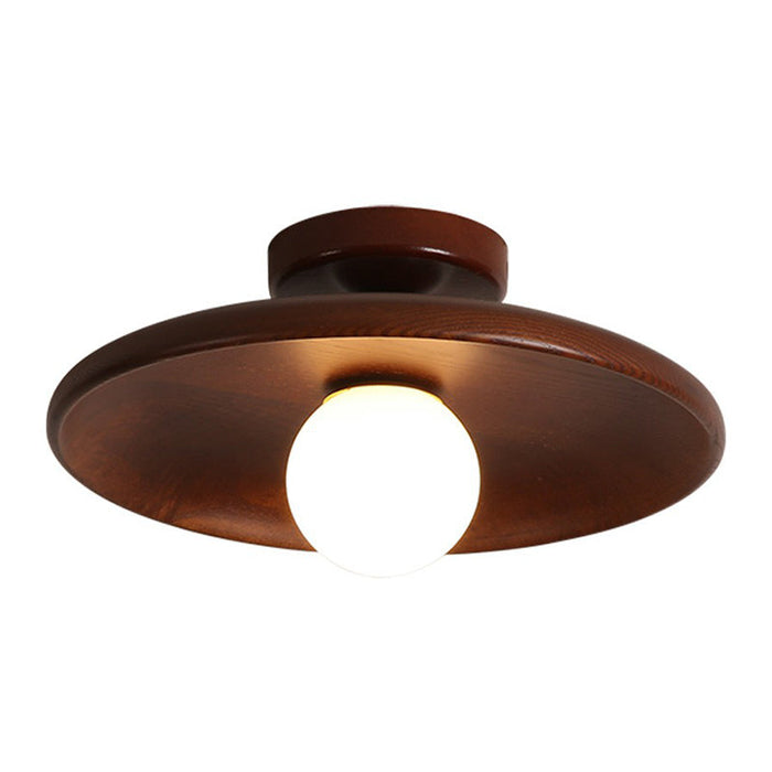 Nowoczesna Płaska Lampa Sufitowa LED w Kształcie Misy – Miękkie Światło do Salonu i Sypialni, Średnica 28 cm 0