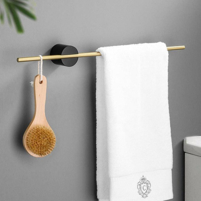 Nowoczesny Metalowy Wieszak na Ręczniki Stojący z Regulowanym Drążkiem – Elegancki Design do Łazienki 0