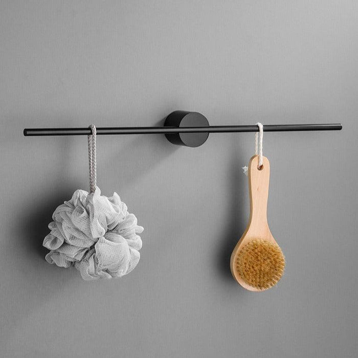 Nowoczesny Metalowy Wieszak na Ręczniki Stojący z Regulowanym Drążkiem – Elegancki Design do Łazienki 2