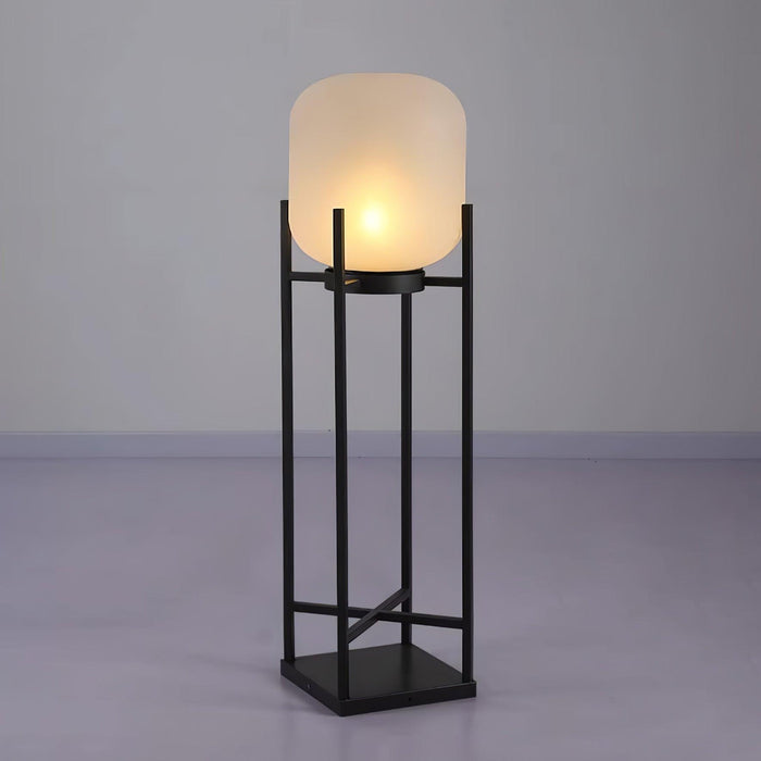 Nowoczesna Lampa Ogrodowa Stojąca Solarno-Wodoodporna z Stali Nierdzewnej i Szkła – Eleganckie Lampy do Ogrodu 1
