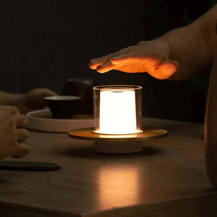 Nowoczesna Świeca LED Indukcyjna z Eleganckim Designem – Bezpieczne Świece Elektryczne do Wnętrz, 16 cm 6