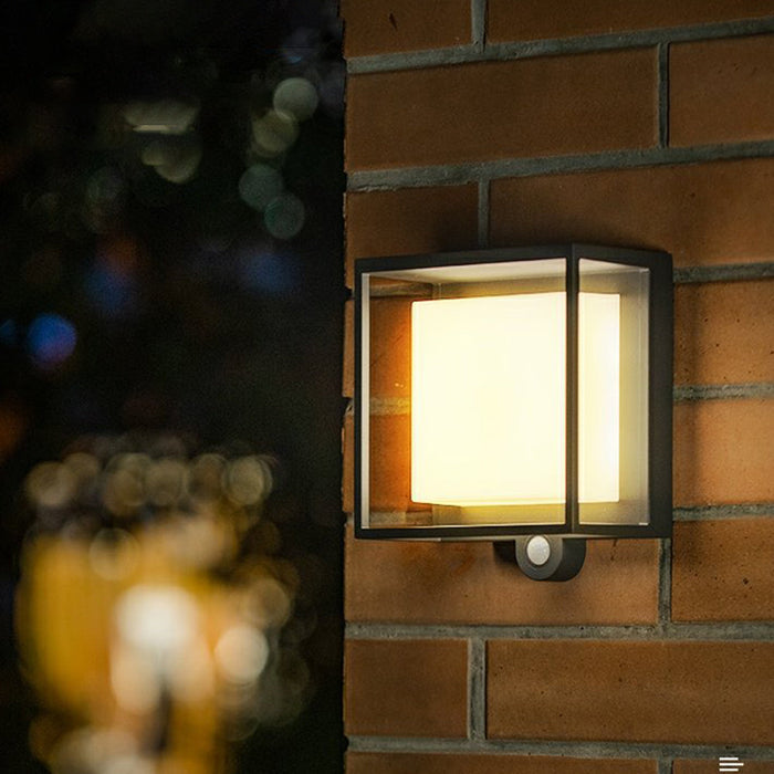 Nowoczesny Kinkiet Solarny Zewnętrzny IP65 z Akrylu – Wodoodporny Kinkiet do Ogrodu i Elewacji 1