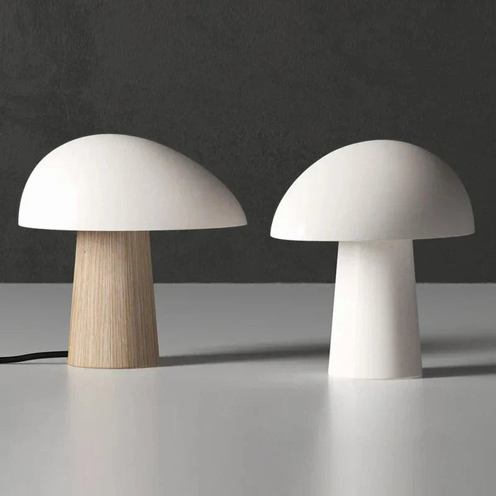 Nowoczesna Lampa Stołowa Juno z Drewnianymi Akcentami – Skandynawski Design do Salonów i Sypialni 7
