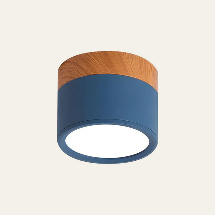 Dark blue / D11 x H 7cm - 7W / White light