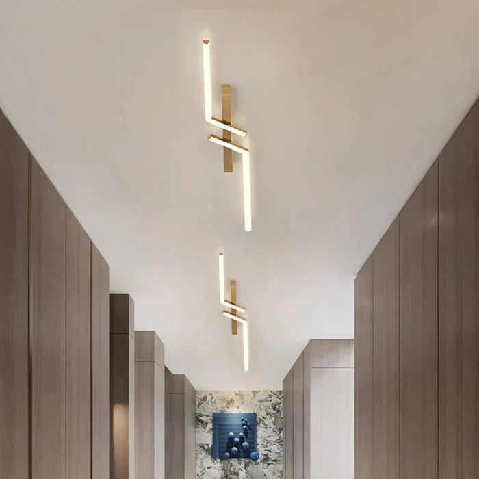 Nowoczesna Lampa Sufitowa LED z Regulacją Jasności – Elegancki Design do Salonu i Sypialni 3