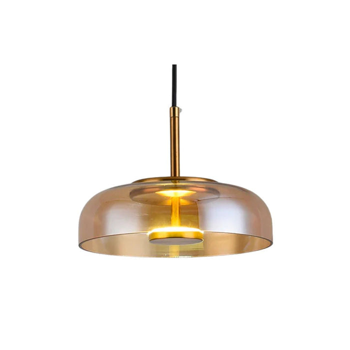 Nowoczesna Lampa Sufitowa LED z Regulowaną Długością – Elegancka Lampa do Salonu i Kuchni, Szklana Lampy Sufitowe 1