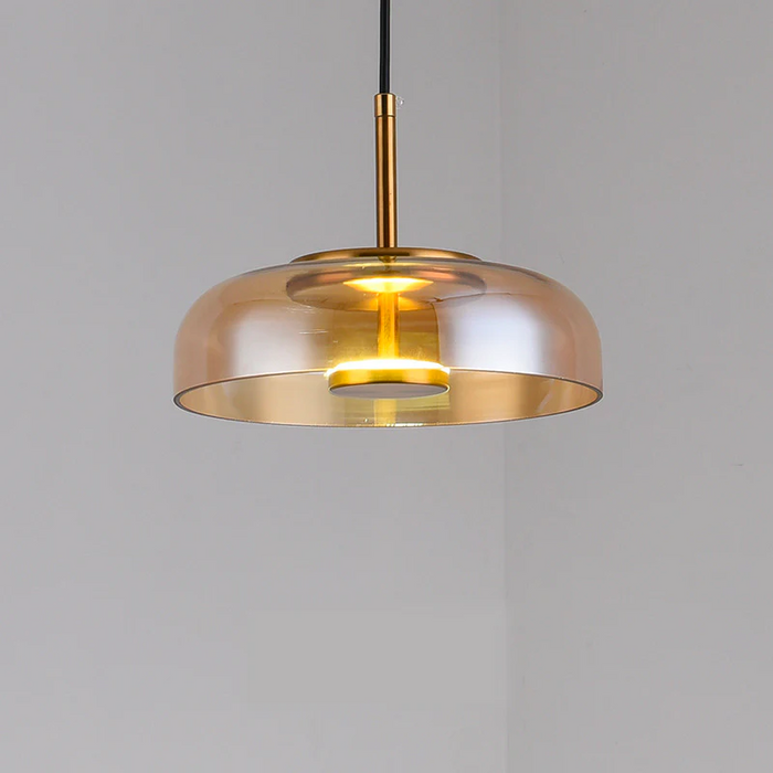 Nowoczesna Lampa Sufitowa LED z Regulowaną Długością – Elegancka Lampa do Salonu i Kuchni, Szklana Lampy Sufitowe 6
