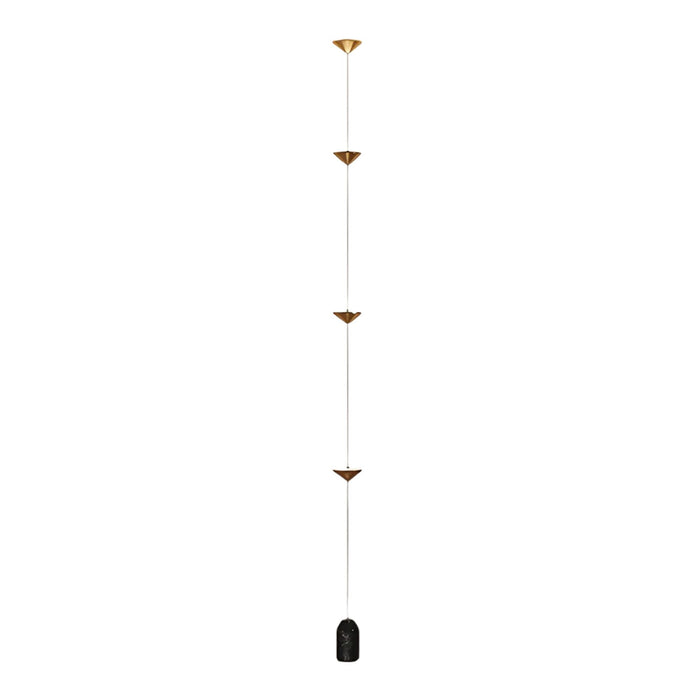 Nowoczesna Lampa Podłogowa z Regulowaną Wysokością LED – Minimalistyczny Design, Metalowa i Akrylowa, Ciepłe Światło 1