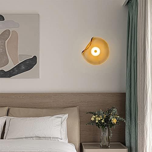 Nowoczesny Kinkiet Ścienny LED z Przydymionym Kloszem w Stylu Nordyckim – Lampa na Ścianę do Salonu i Sypialni 2
