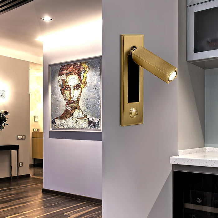 Nowoczesny Kinkiet Ścienny LED z Włącznikiem – Regulowane Oświetlenie do Sypialni, Minimalistyczny Design 6