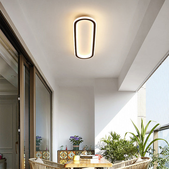 Nowoczesna Lampa Sufitowa LED Minimalistyczna do Salonów i Sypialni – Miękkie Światło, Różne Rozmiary 2