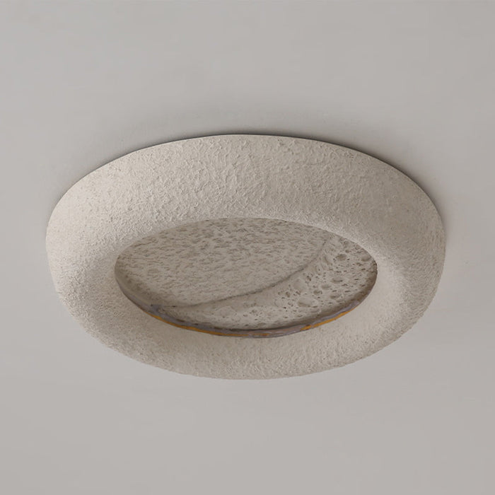 Nowoczesna Lampa Ścienna Moon z Żywicy LED, Okrągły Kinkiet Ścienny do Salonu i Sypialni, 40 cm 7